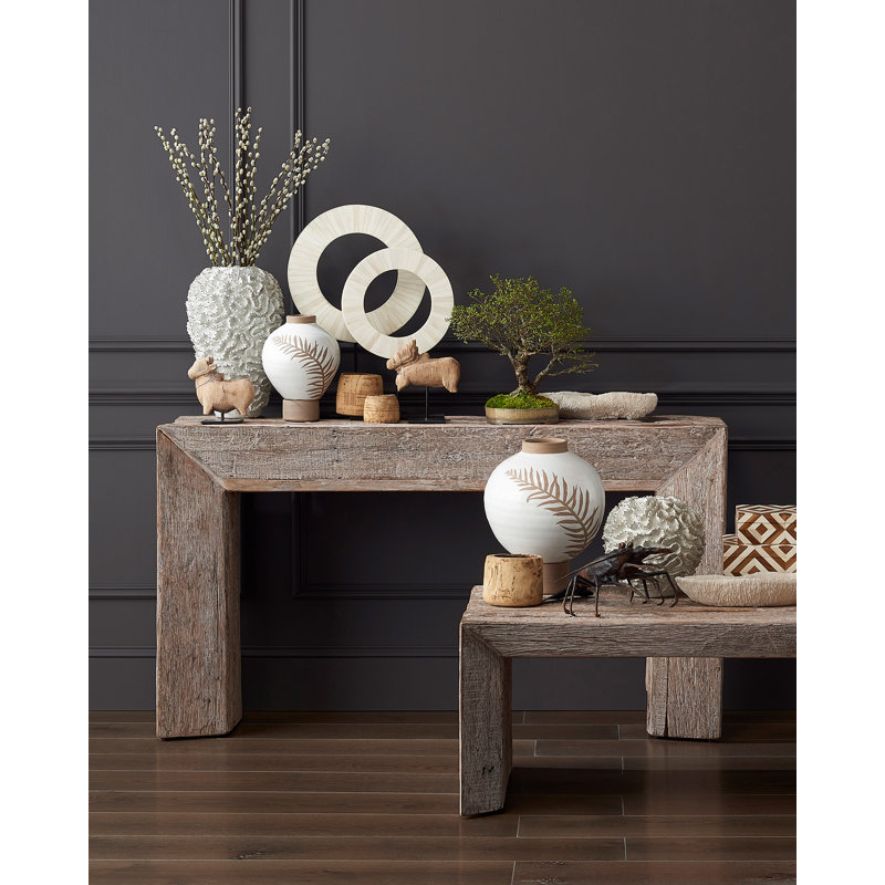 Kanor 60'' W Solid Wood Console Table