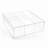 Clear Condiment Organizer And Tea Bag Holder, Acrylic Stash Box 9-Slot Clear Organizer With Lid For Snack Multi-Functional Tea Bag, Sugar Packet, Coffee Container Caddy Box