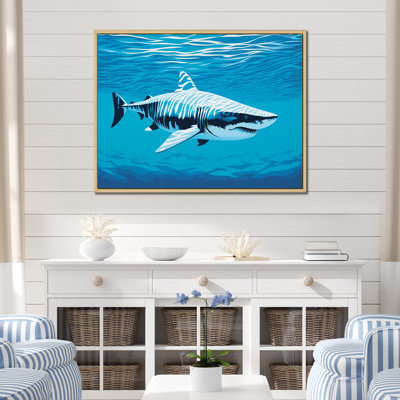 «Tiger Shark Territory» sur toile