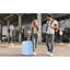 Valise rigide, valises légères et durables en ABS avec roues doubles, valise extensible 28 po à carreaux-128920231