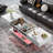 High-Gloss Extendable Lift-Top Coffee Table With Multiple Storage Compartments-317080133
