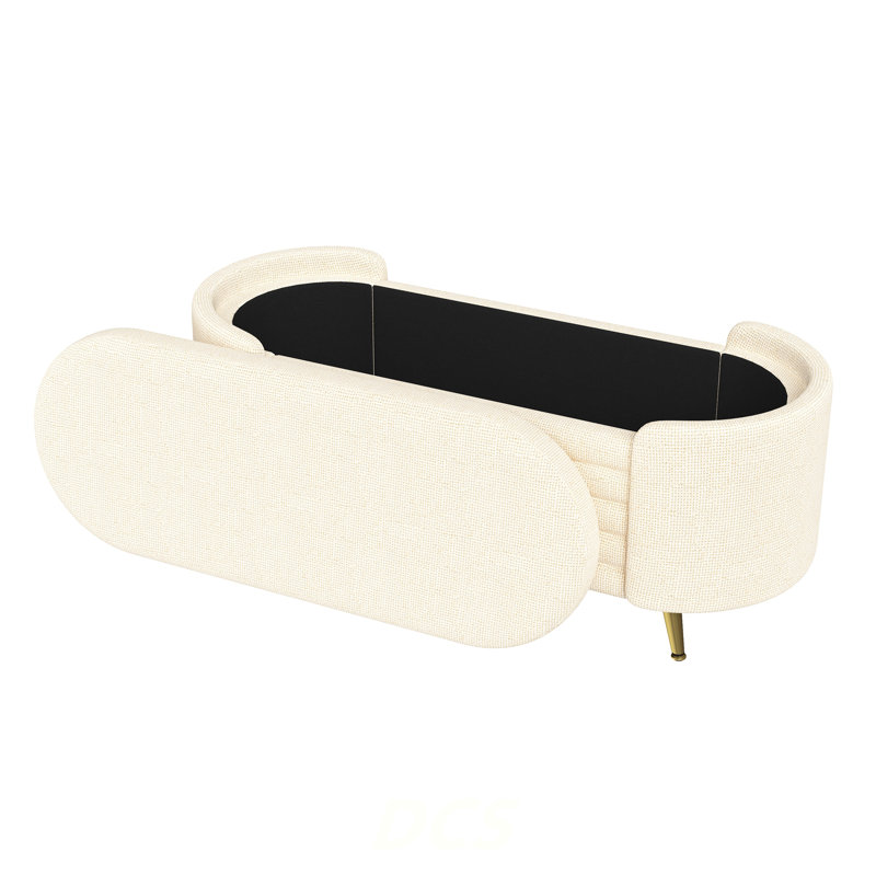 Repose-pieds Modern, Beige