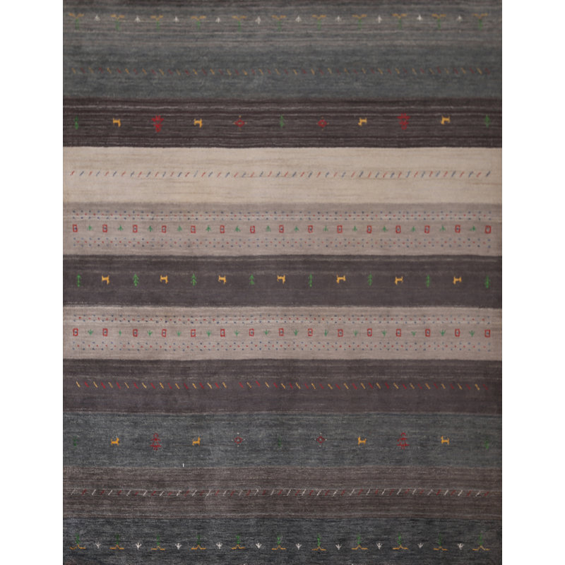 Tapis tribal Gabbeh 9 x 9