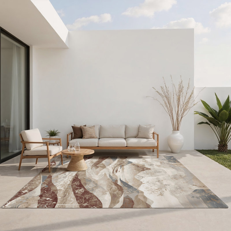 Amber Grace Indoor And Outdoor Area Rug, Rectangle 8' x 10'