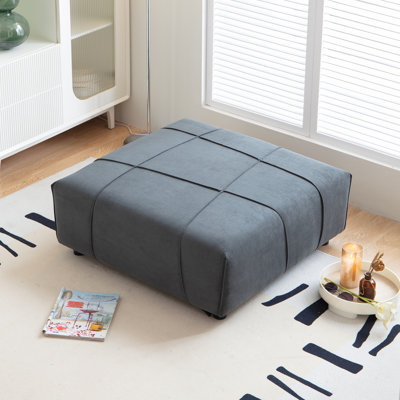 Module de canapé simple large Pellham, fauteuil d'appoint, fauteuil de salon avec canapés en forme de U