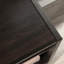 Bureau d'écriture avec tablette de rangement