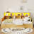 Extendable Twin Daybed to Double with Storage Headboard, LED Light & Charging Station, Natural-129936554