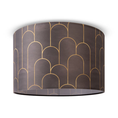 Aichele Fabric Flush Ceiling Light