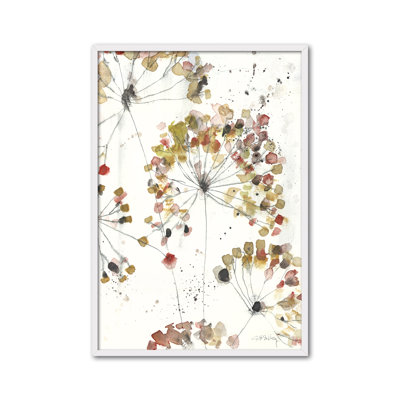 Dandelion Flower by Marta Castet-Bellocq - Single Picture Frame Painting
