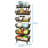 Omani 47.2'' H x 15.75'' W Utility Cart with Wheels