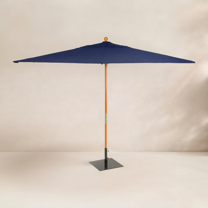 Oxford 120'' W Sunbrella® Umbrella, Canvas Navy Sunbrella® Canvas