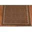 All-Over Brown Kilim Geometric Area Rug 7x10