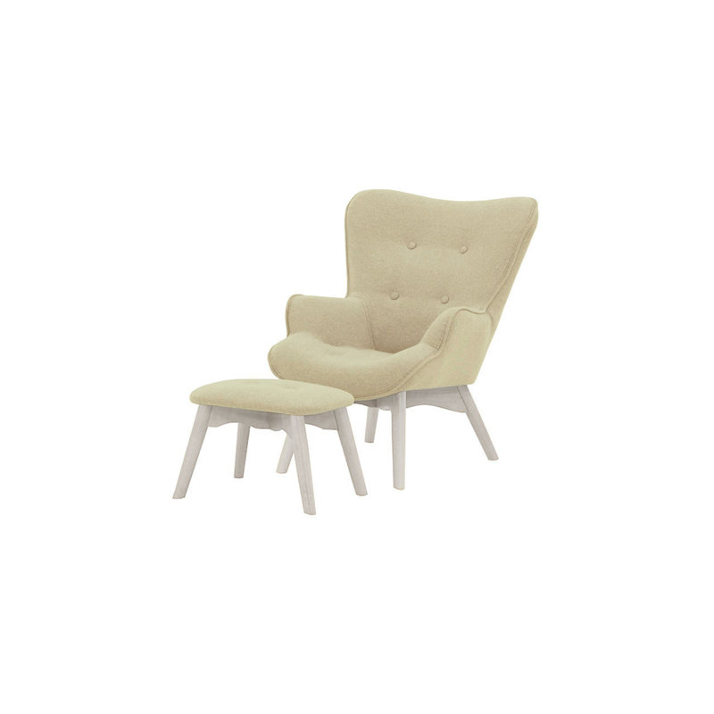 Wimbled Children's Club Chair, Cream/White