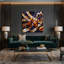 Art mural sur toile mauve Music Music