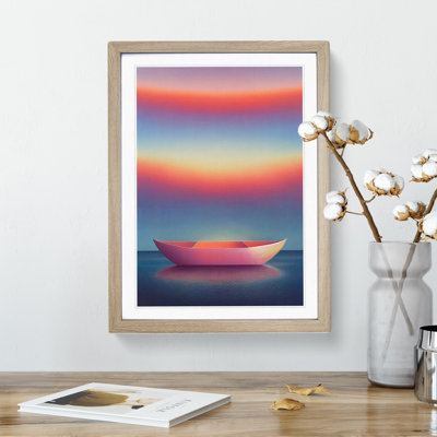 Dreamy Boat - Framed Print