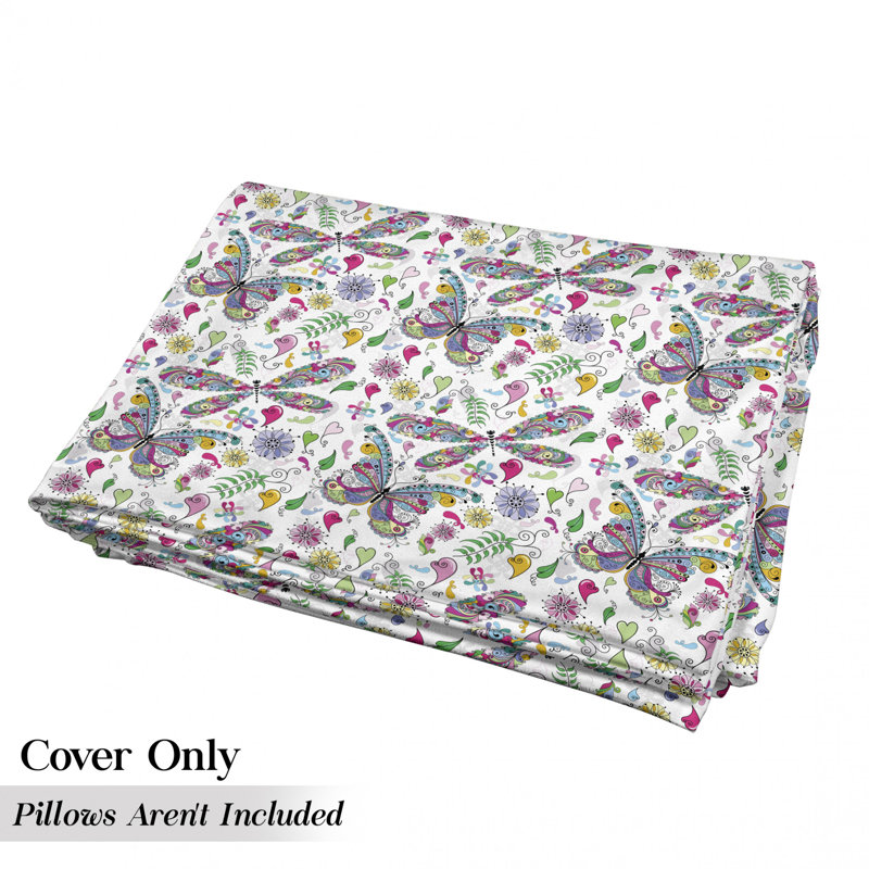 Housse de coussin d'extérieur Butterfly Dragonfly, H 2 po x l 27 po x P 88 po