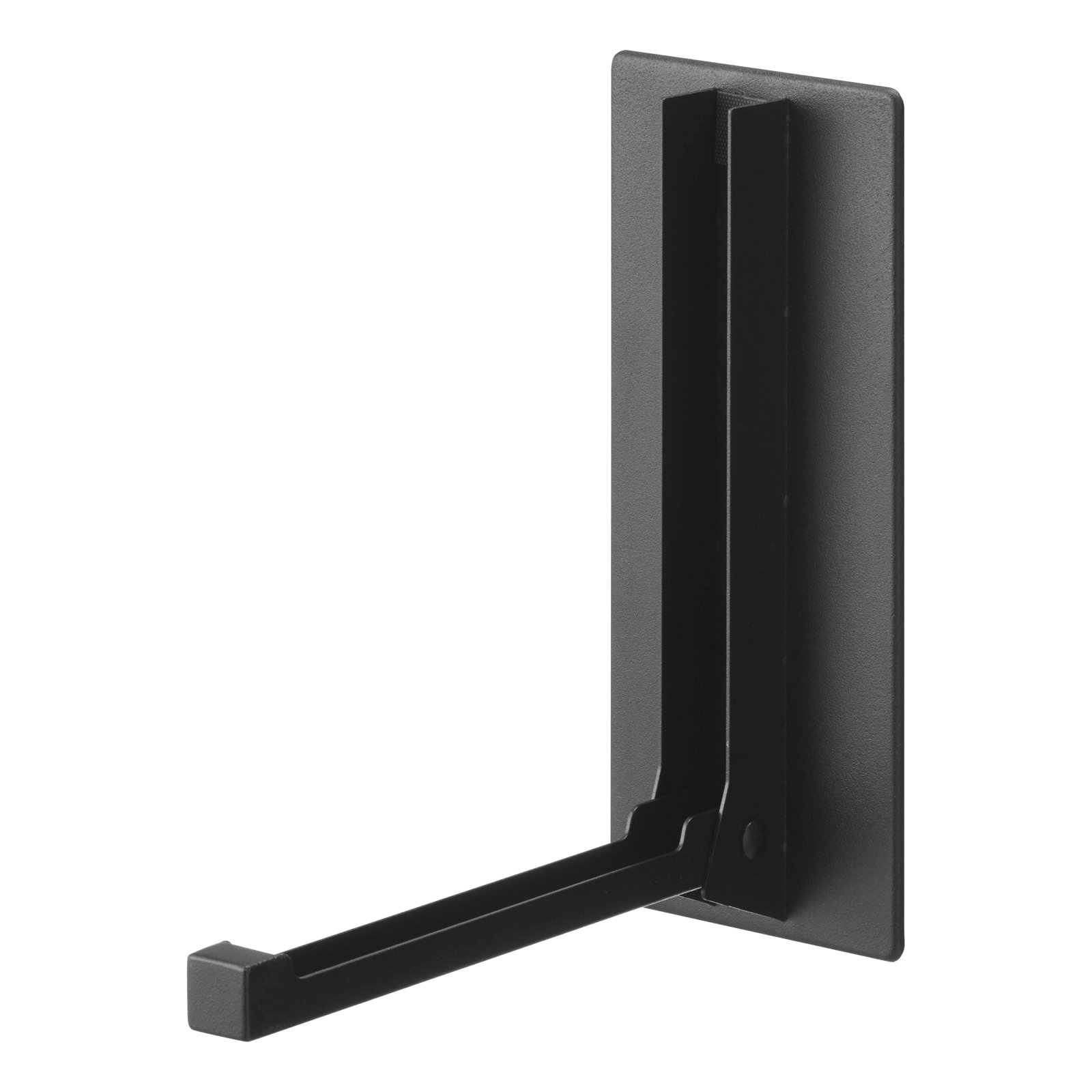 Tower Steel Wall-Mounted Hook, Black
