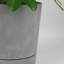 Suvanna Pot Planter Concrete Effect Recycled Plastic Outdoor Planter-119308123-119308121