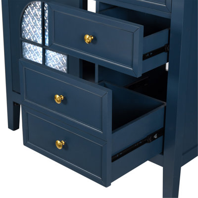 Armoire de salle de bain 35,6 ", seule armoire