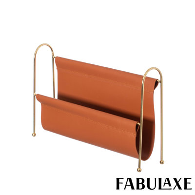 Porte-revues de 9 pouces, panier à livres sur pied, porte-journaux, dépliants et porte-documents - décor de chambre de bébé, accessoire de bureau, articles essentiels pour le salon et la chambre d'amis, bureau à domicile et salles d'attente