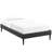 Modway Sherry Vinyl/Wood Bed Frame with Round Tapered Legs-18560833-18560831