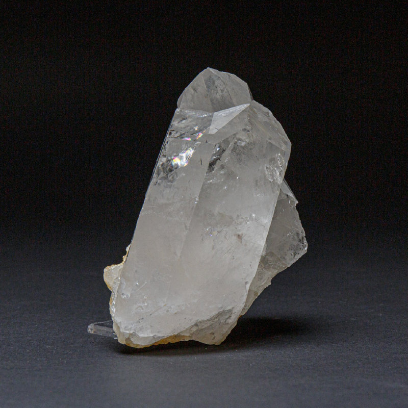 Genuine Clear Quartz Crystal Cluster Point from Brazil (1.2 Lbs)