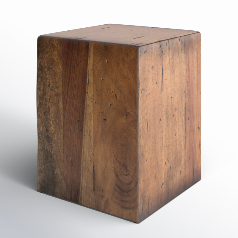 Mullane Solid Wood Top End Table