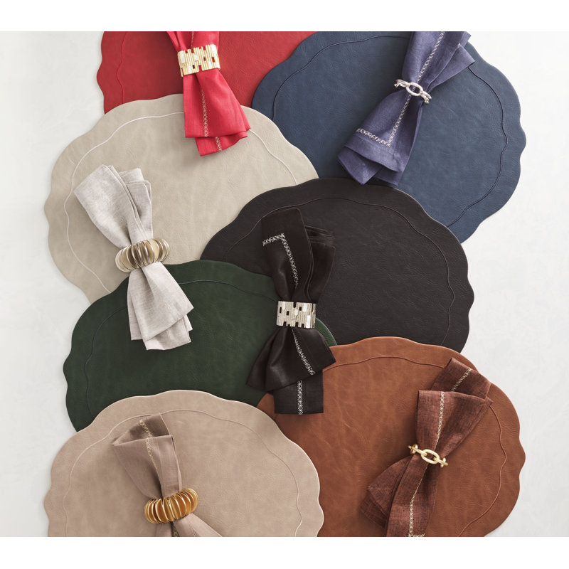 Tailored Placemat, Black