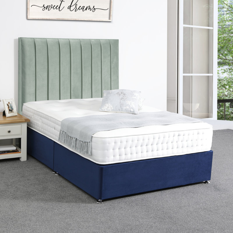 Upholstered Headboard, Single (3'), Sage, Velvet