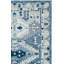 Tapis bleu / gris en laine touffeté à la main Lanagan-894845533
