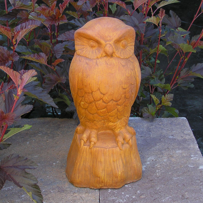 Statue hibou, Terra Cotta
