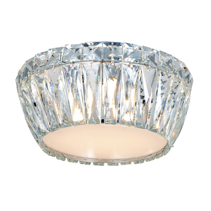 Isaacson Crystal Flush Mount