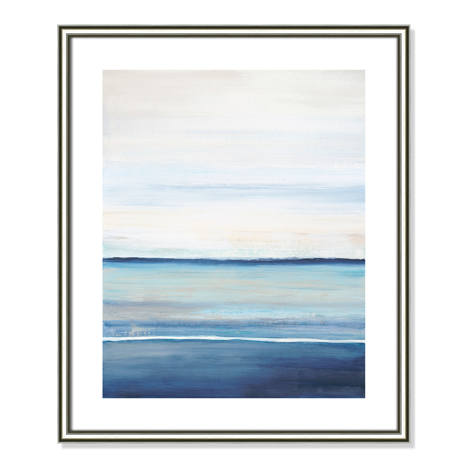 Emmit "Distant Whispers" Print by Filippo Ioco, Silver Framed Paper, 25.5" H x 21.5" W x 0.88" D