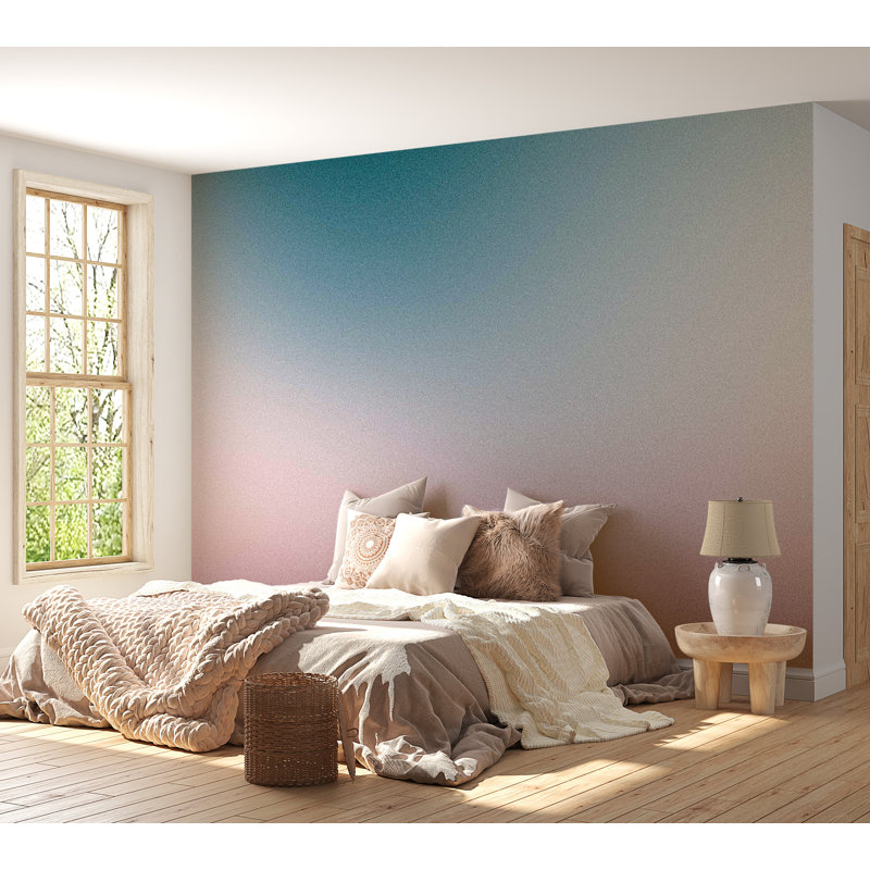 Peel & Stick Wall Mural - Nostalgic Gradient, 57" W x 41" L