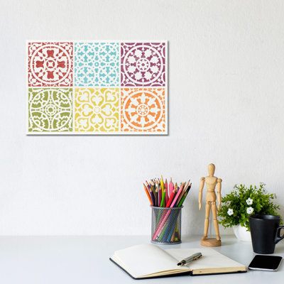 Hacienda Tile VII by Moira Hershey - Wrapped Canvas Print