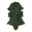 Mccalla Sheepskin Area Rug in Olive Green