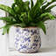 Pot et pot de fleurs rétro en céramique rétro, pot de fleur antique rétro pour plantes d'intérieur et décoration de jardin-1407973355