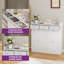 16-18 Pair Flip Down Shoe Storage