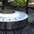 20" Smokeless Camping Fire Pit, Wood Burning For Backyard Memories, Patio, Picnic, Camping, With Mat, Black Magnesium Oxide, Low Smoke Burner Enjoyment And Pleasure, Mat