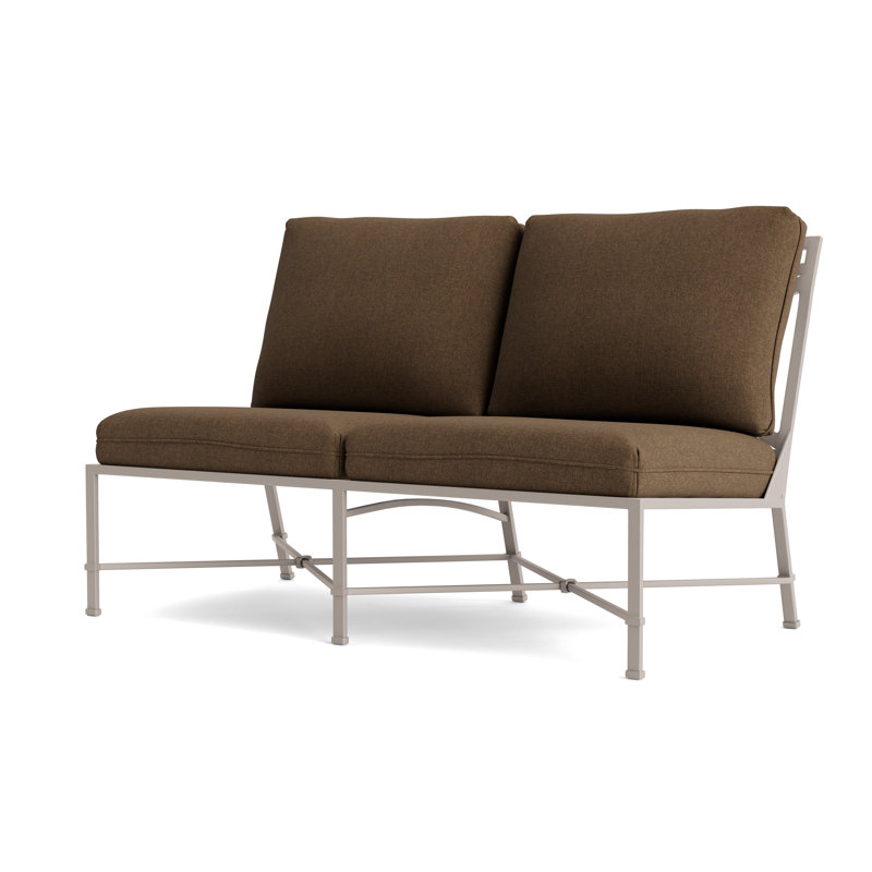 Venetian Outdoor 2 - Seat Loveseat, Fusion Moccasian, Dove