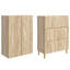 2 -Door 3 -Drawer 2 -Shelf Storage Cabinet-1623430880