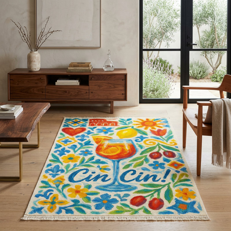 Tapis 5 pi x 8 pi Italian Summer