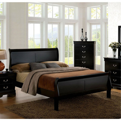 Lit Louis Phillipe lit en bois massif 1pièce lit de style contemporain