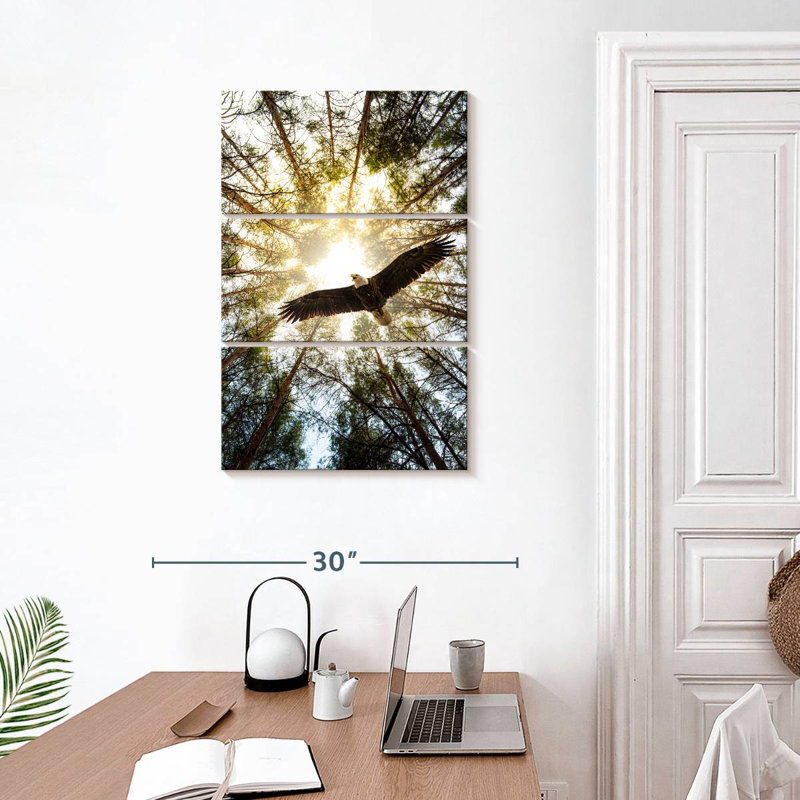 Brampt Master Of Heaven Bald Eagle, 32" H x 20" W