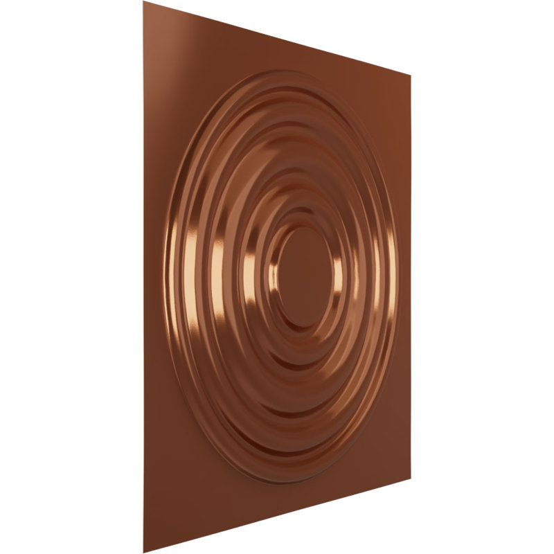 Wade EnduraWall Decorative 3D Wall Panel, Bright Coat Copper