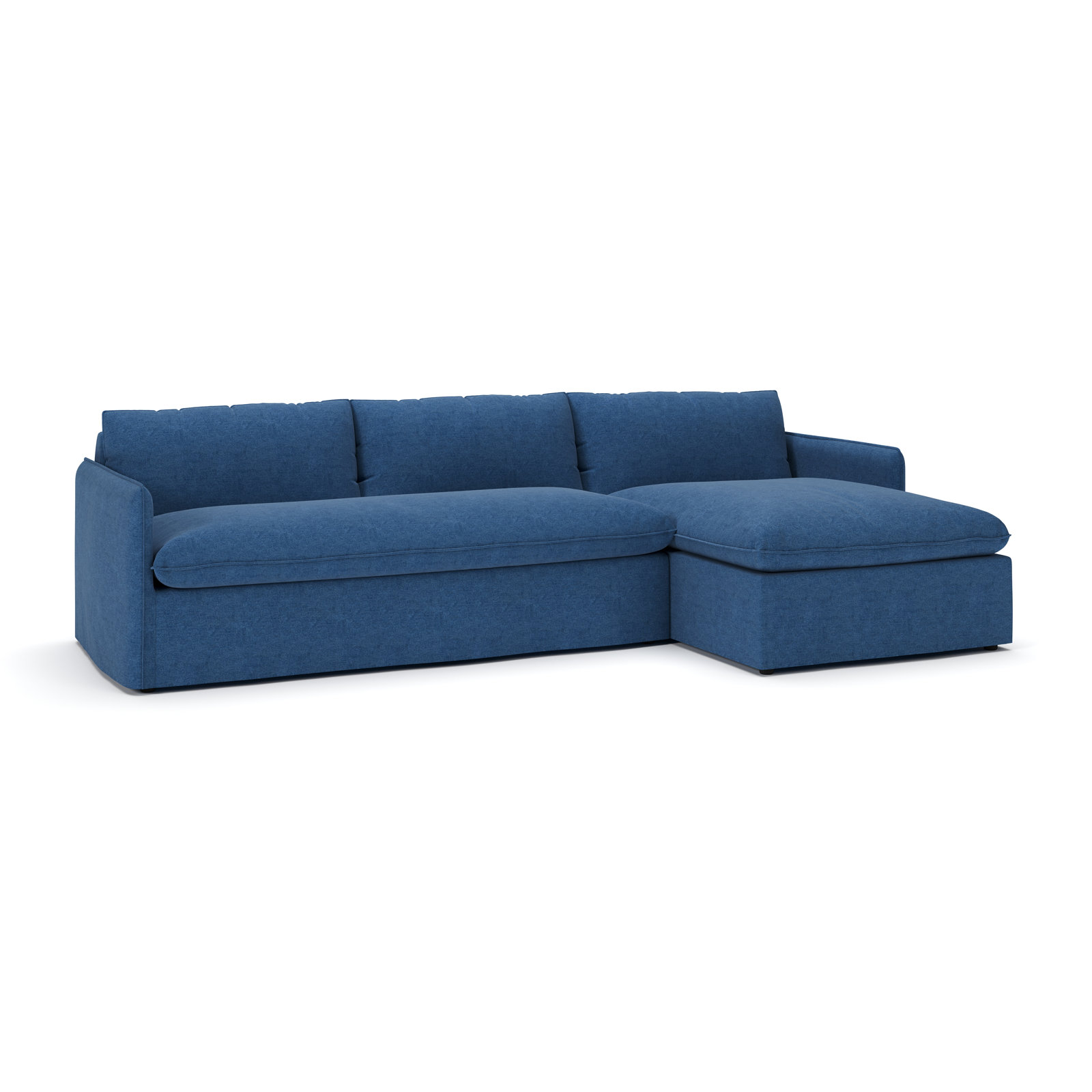 Bellatrix Sectional with Chaise, Bayou Natural Canvas, Right Hand Facing