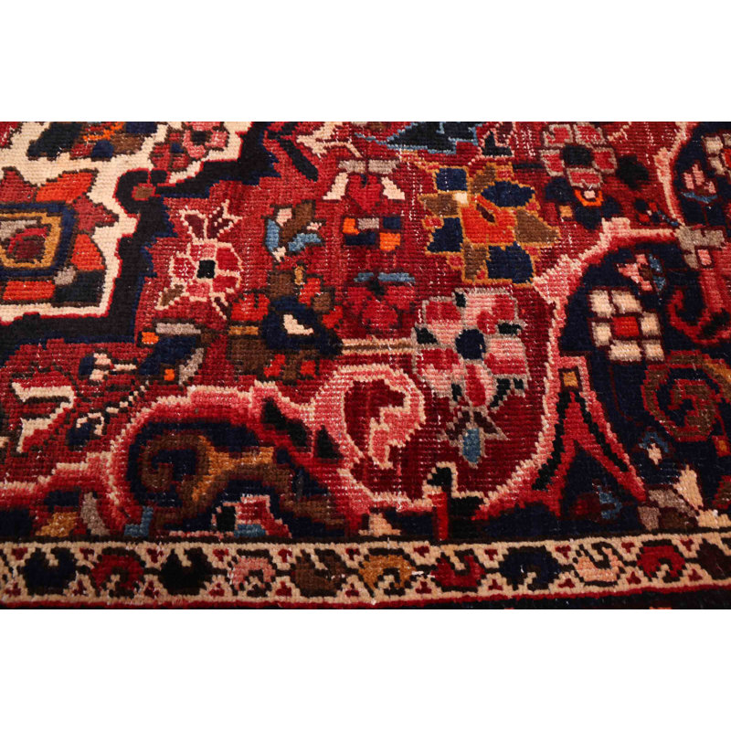 Tapis rouge rétro Kayseri 5 pi 1 po x 8 pi 4 po