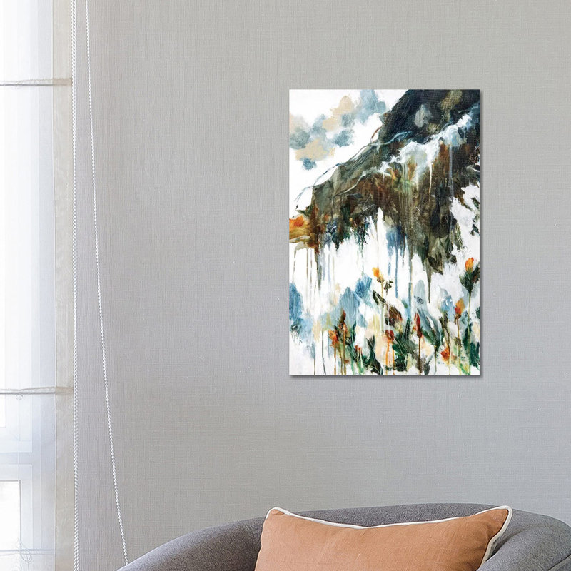 "Le rythme de vie" par Cristina dalla Valentina, impression d’art graphique, H 26 po x l 18 po x 1,5 po, Toile tendue
