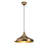 Elegant Gold Chandelier, 13.8 x 13.8 inches, Height: 45.7 inches | Metal Body, E26 Socket, Max 40W | Glam Scandinavian Design, Perfect for Living Room, Dining Room & Entryway | IP20 Rated for Indoor Use-1226266219