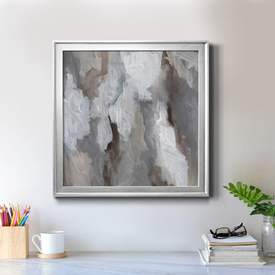 Cloudy Shapes I-Premium, toile encadrée - prête à être accrochée